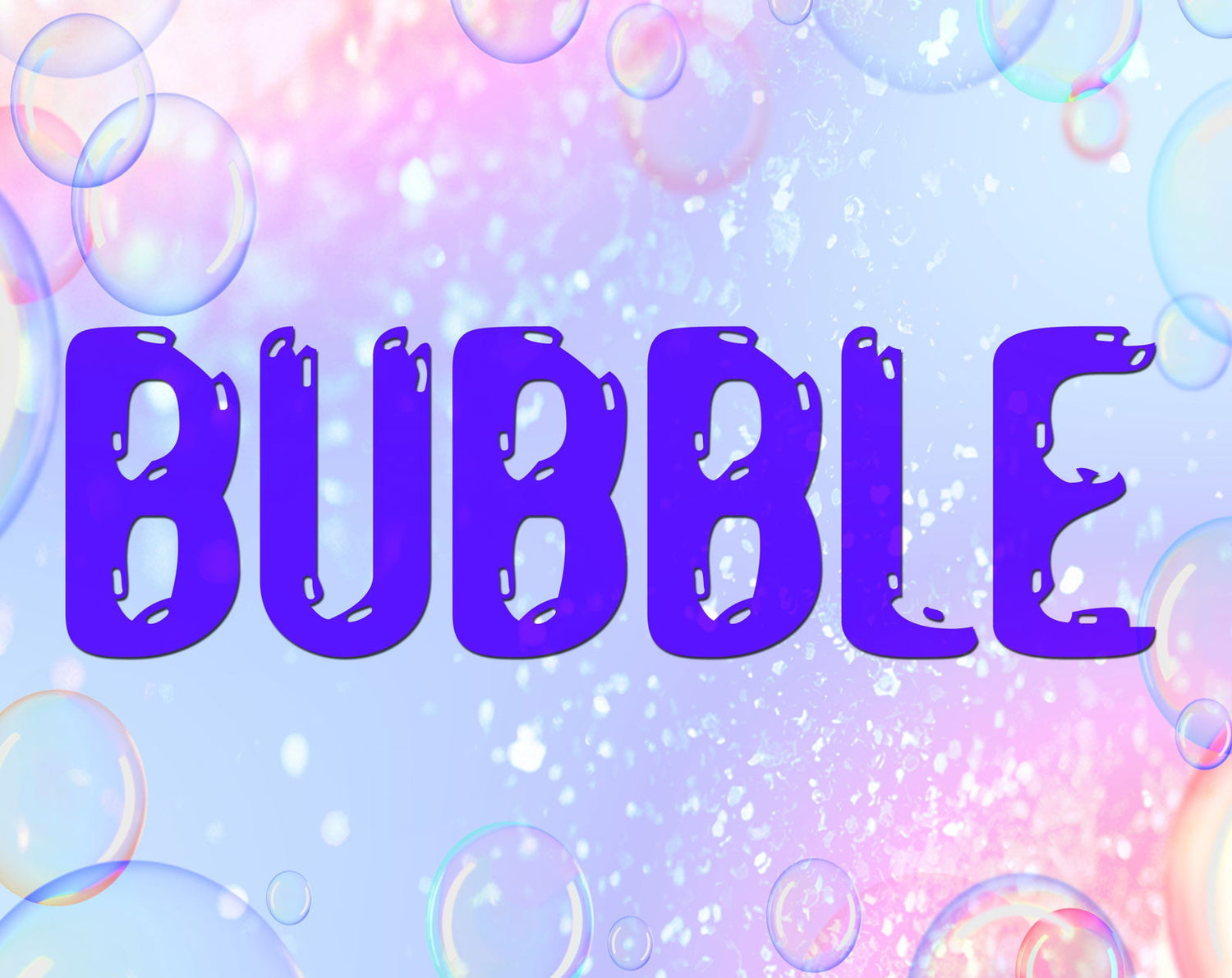 Bubble Fonts - Trustful Design