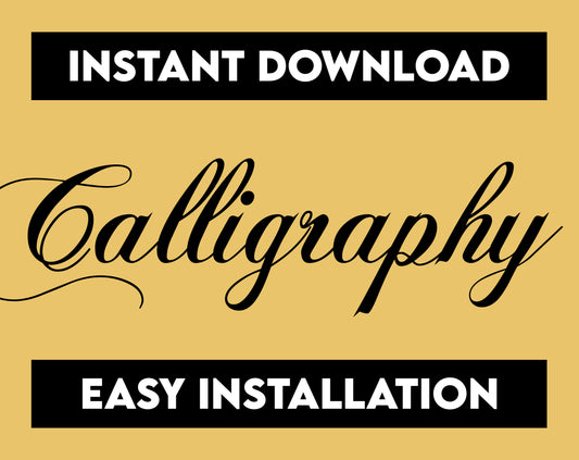 Calligraphy Font, Script Typography, Cursive Letters, Handwritten Typeface, Cricut Font, Fancy Font, Canva Font, Cool Font, Insta Fonts