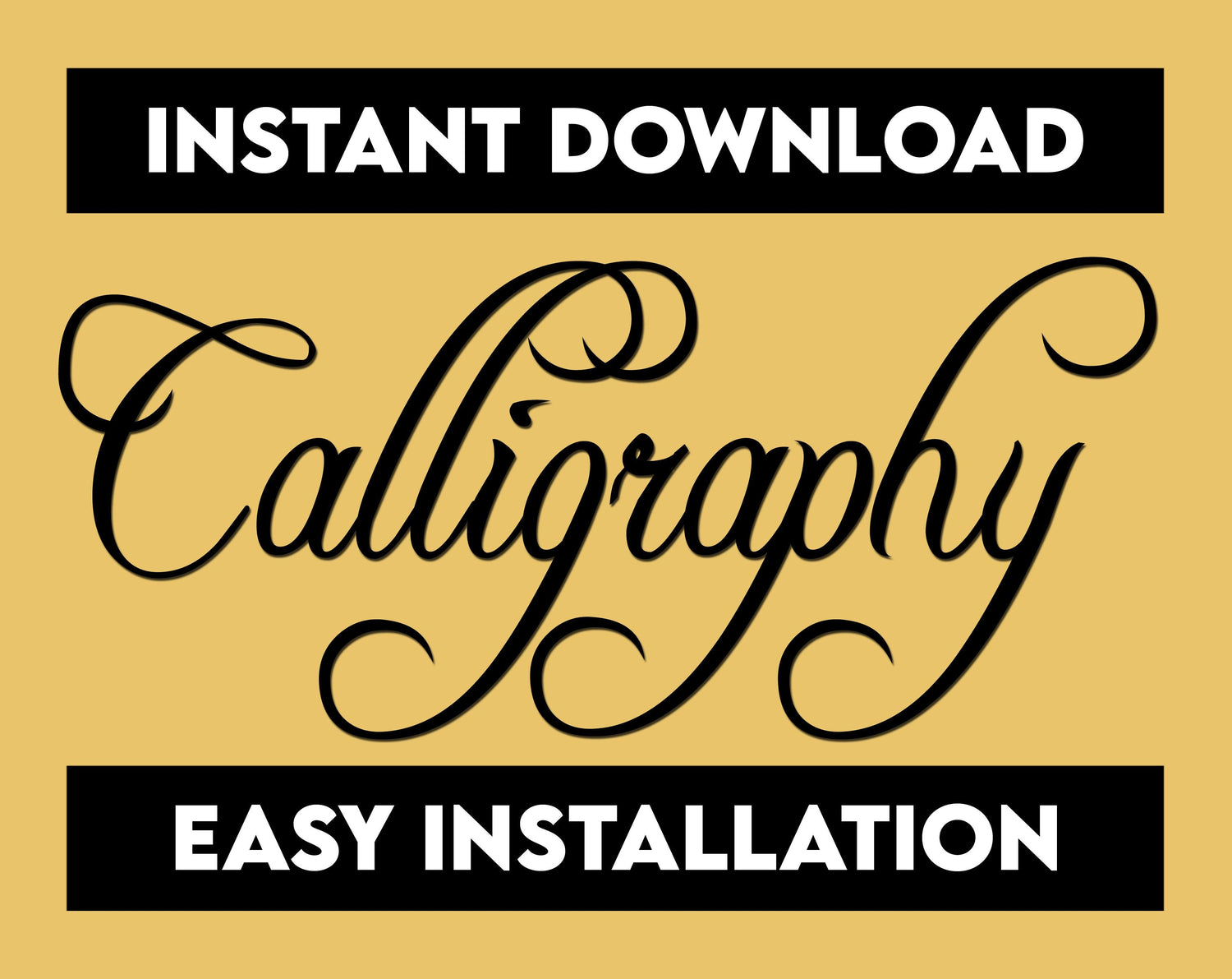 Calligraphy Font - Trustful Design