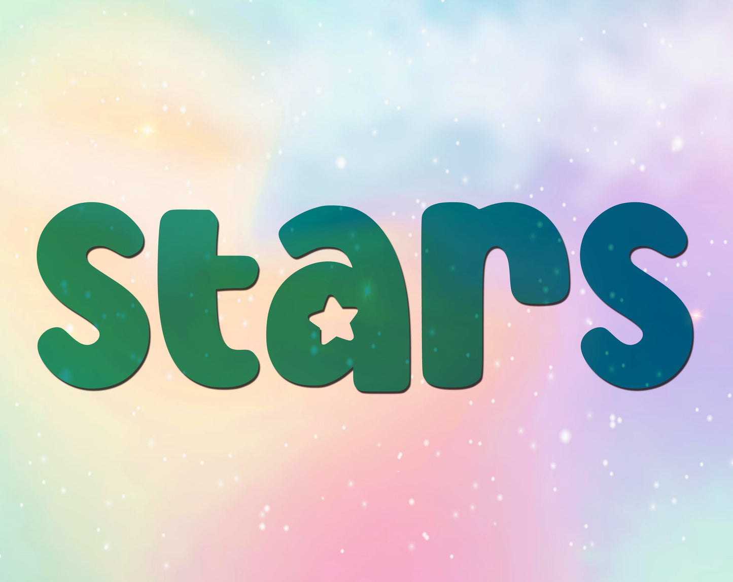 Stars Font, Stars Letters, Stars Text, Stars Typeface