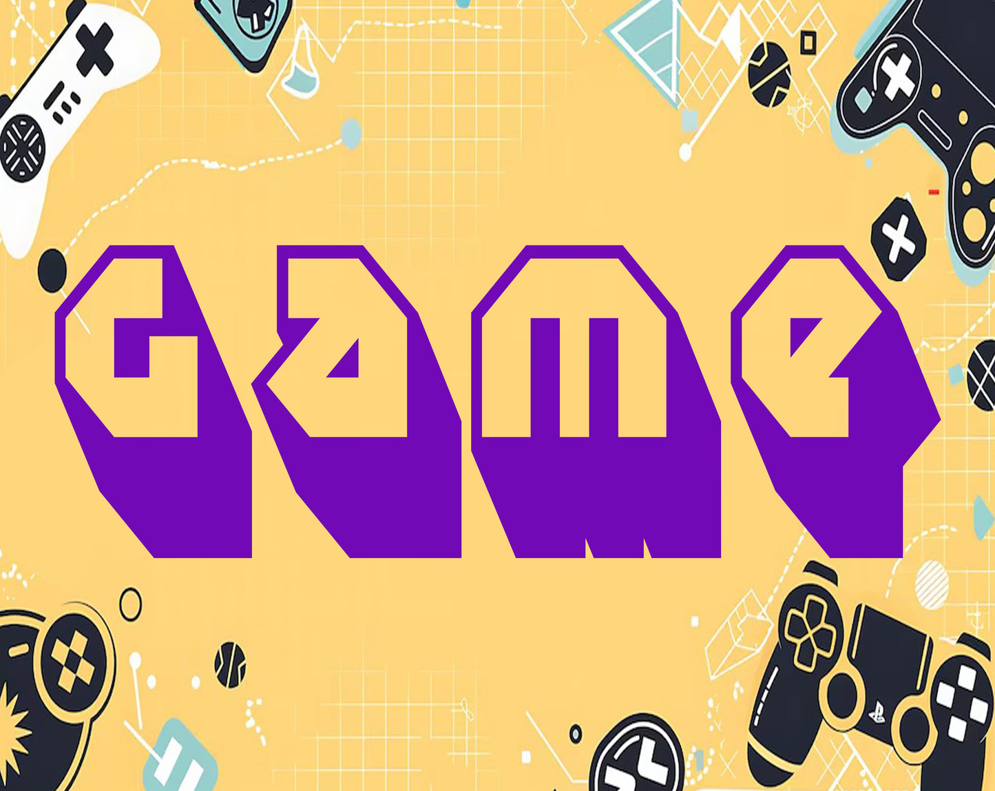 Game Font, Gaming Letters, Game Alphabet, Gamer Font