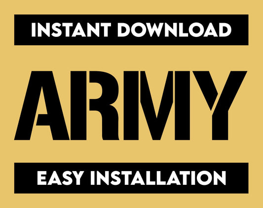Army Font - Trustful Design