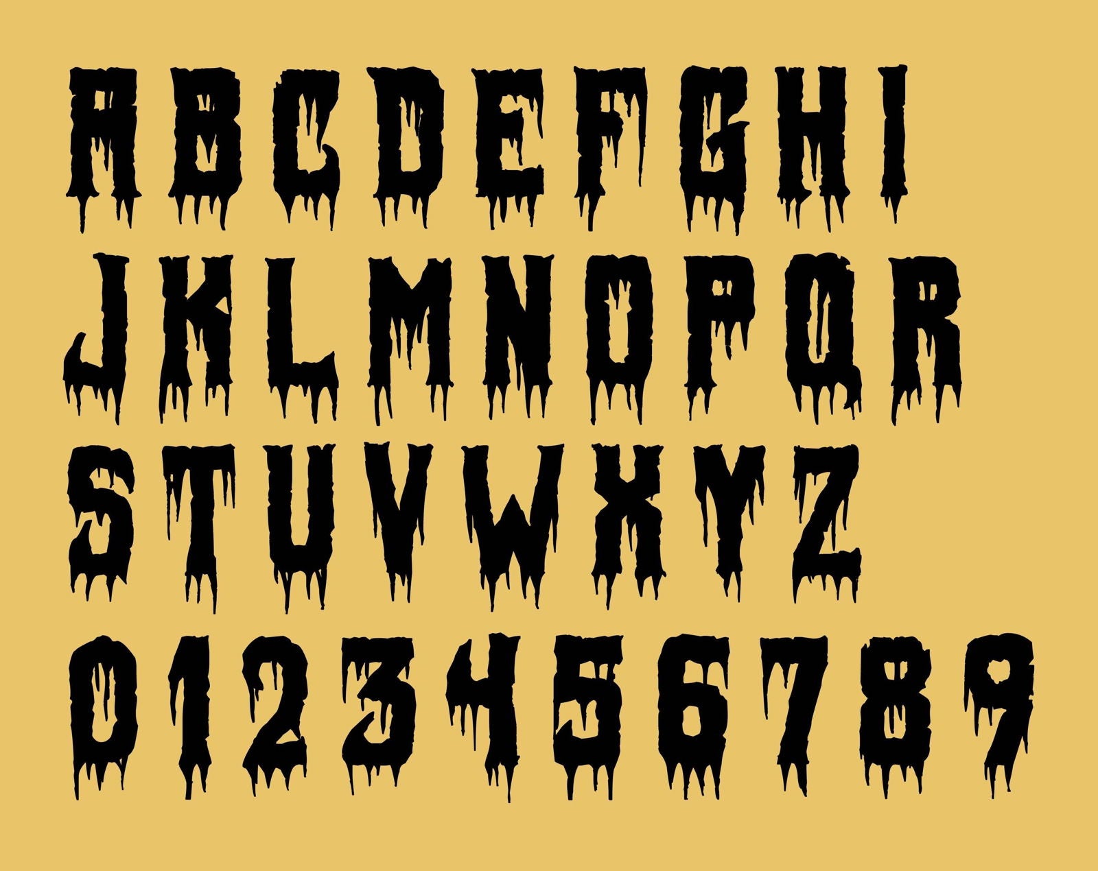 Halloween Font - Trustful Design