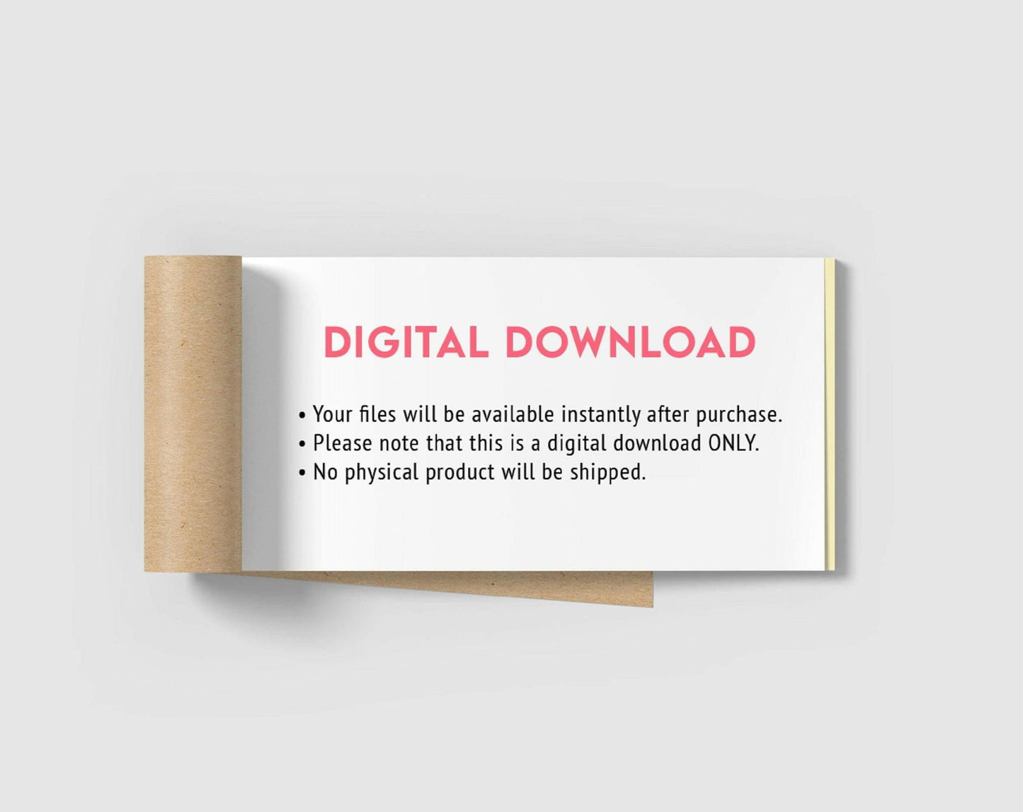 Outline Font - Digital Download